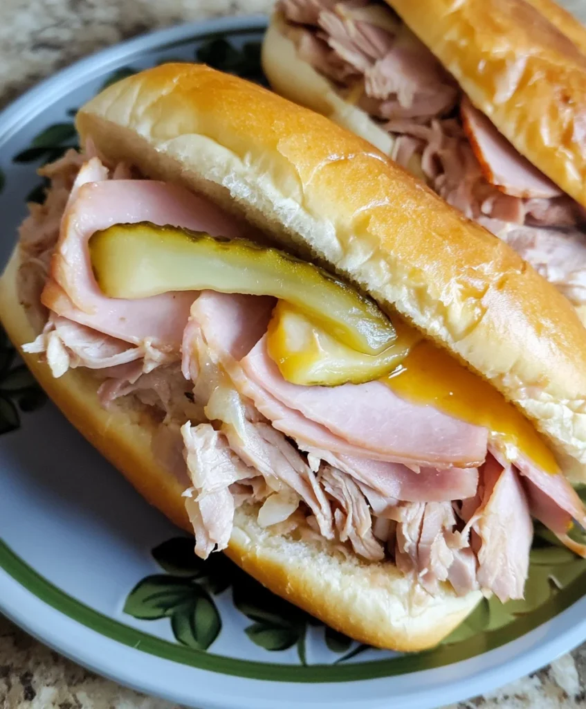 Slow Cooker Cuban Sandwiches