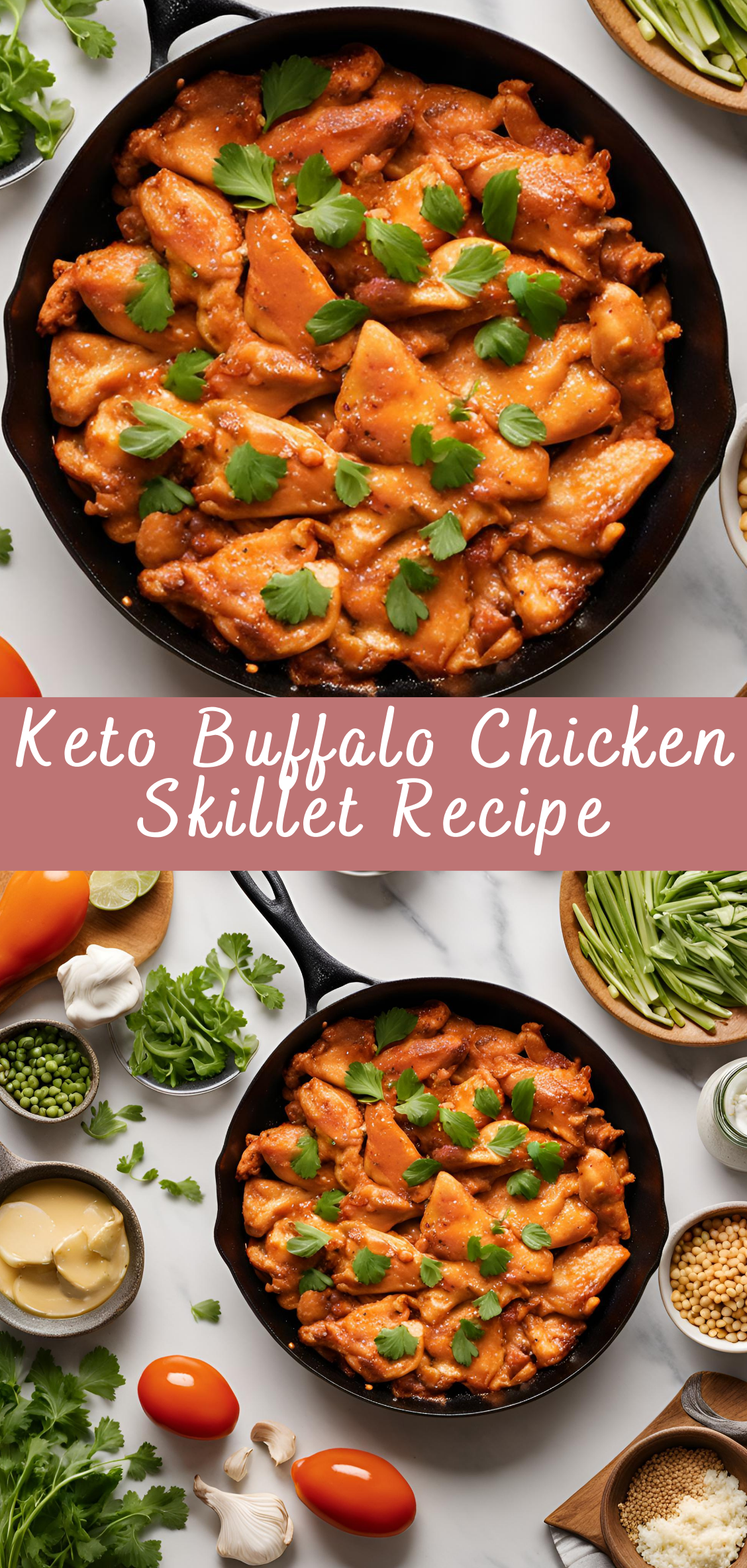 Keto Buffalo Chicken Skillet Recipe