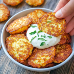 Basic Cauliflower Fritters - Clara quick dinners