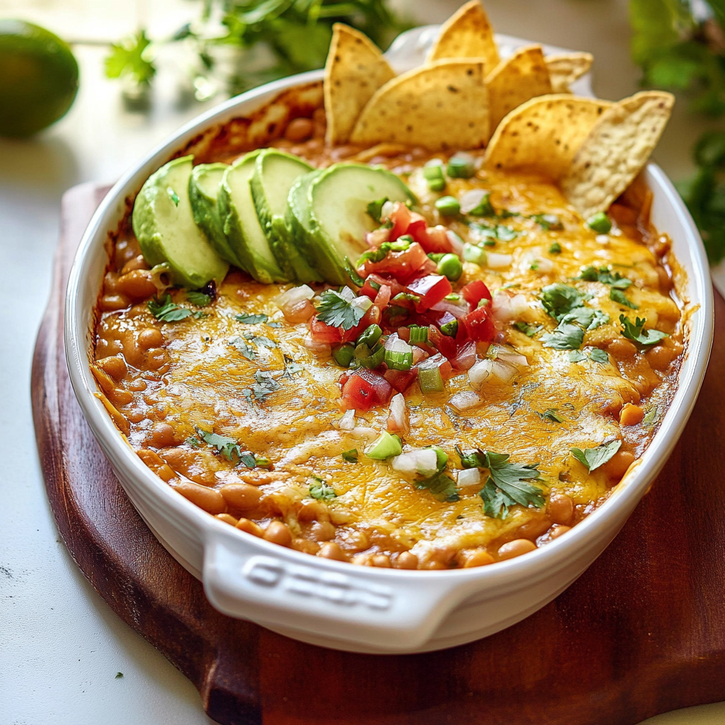 Cheesy Bean Dip Recipe | Easy, Creamy, and Delicious