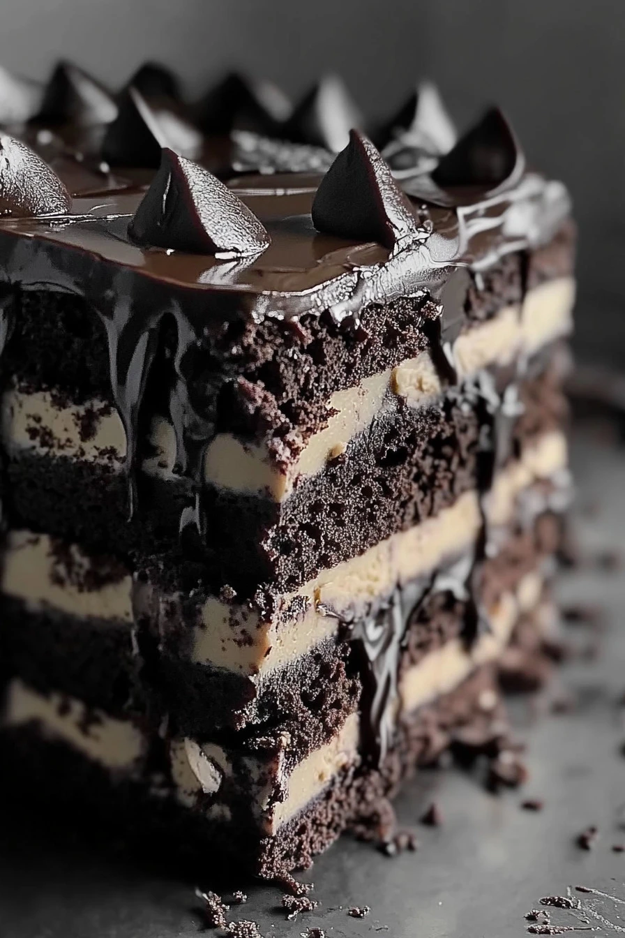 Chocolate Fudge Layered Cake