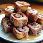 Cinnamon Roll French Toast Bites Recipe