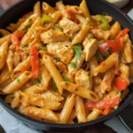 Creamy Chicken Fajita Pasta (30-Minutes)