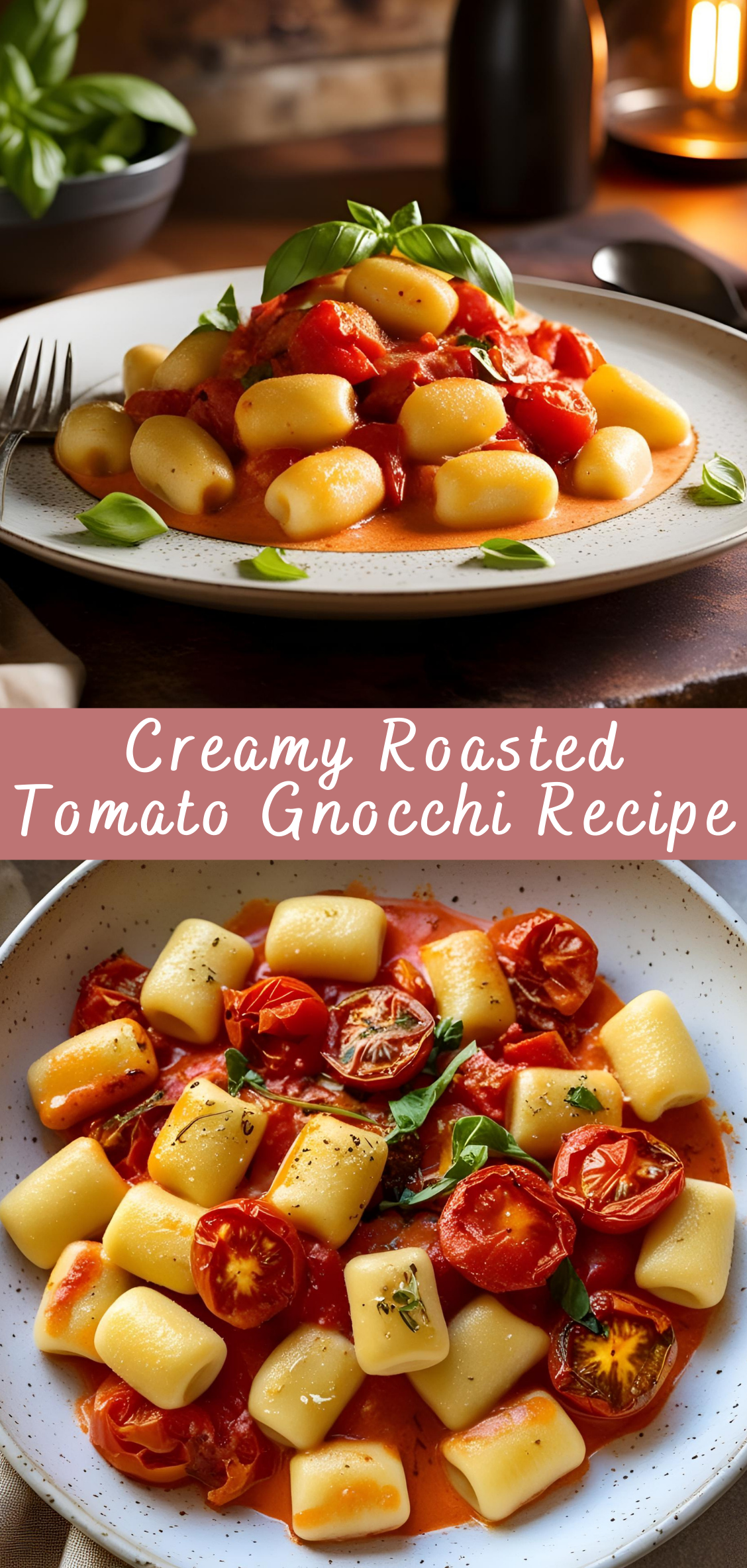 Creamy Roasted Tomato Gnocchi Recipe