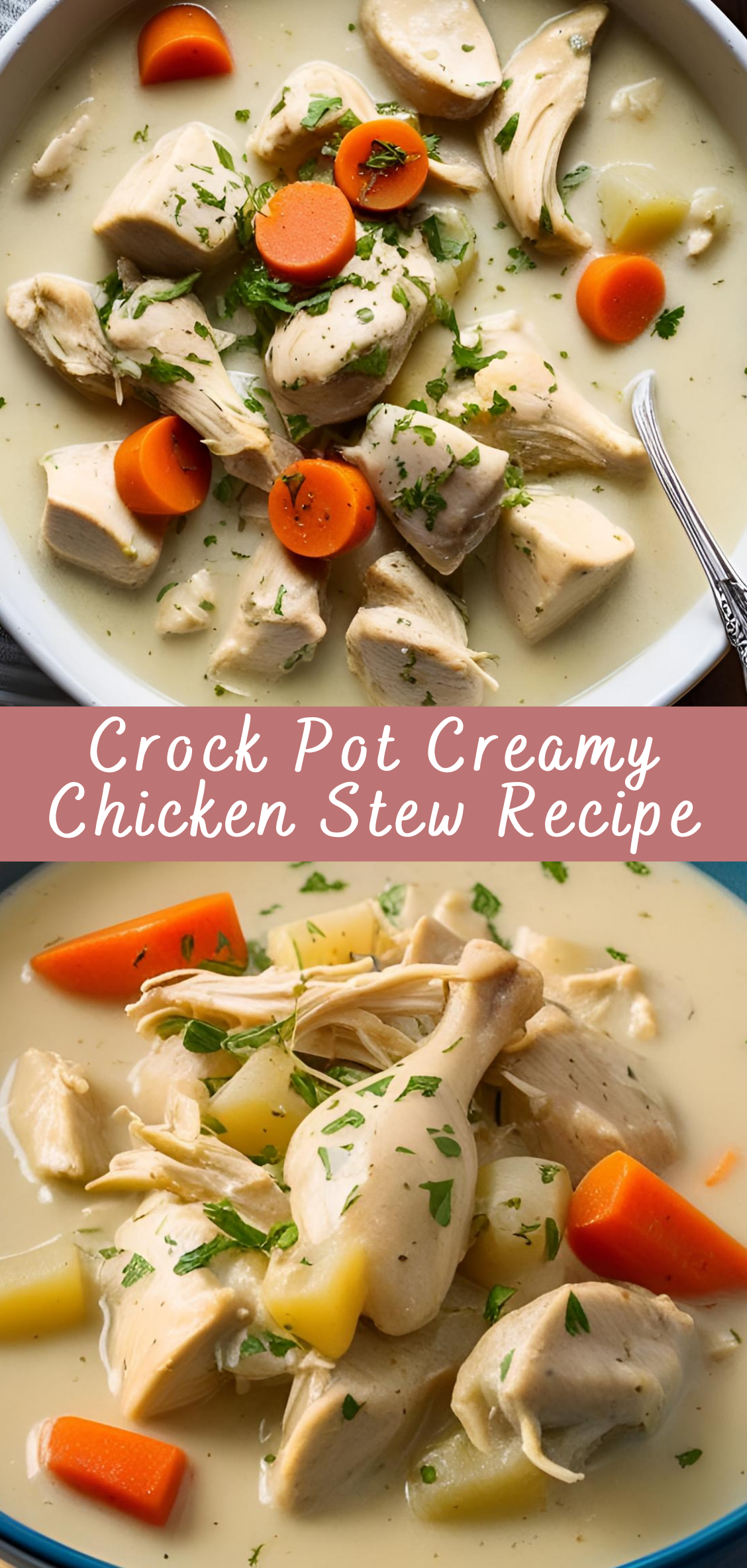 Crock Pot Creamy Chicken Stew Recipe