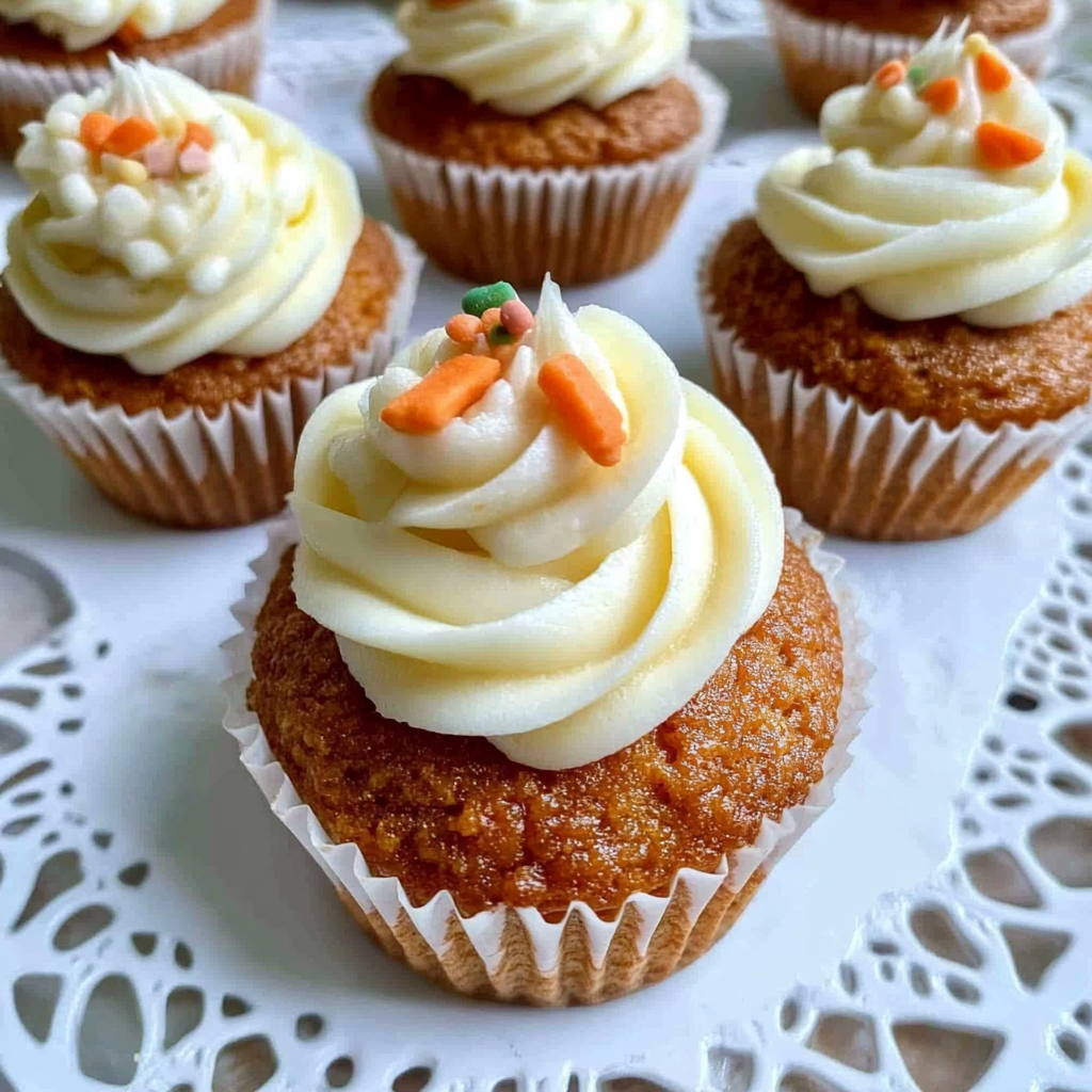 Delicious Carrot Cupcakes Recipe