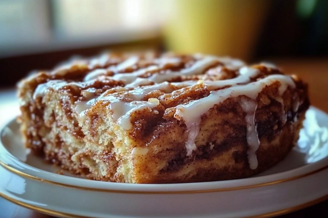 Easy Cinnamon Roll Coffee Cake