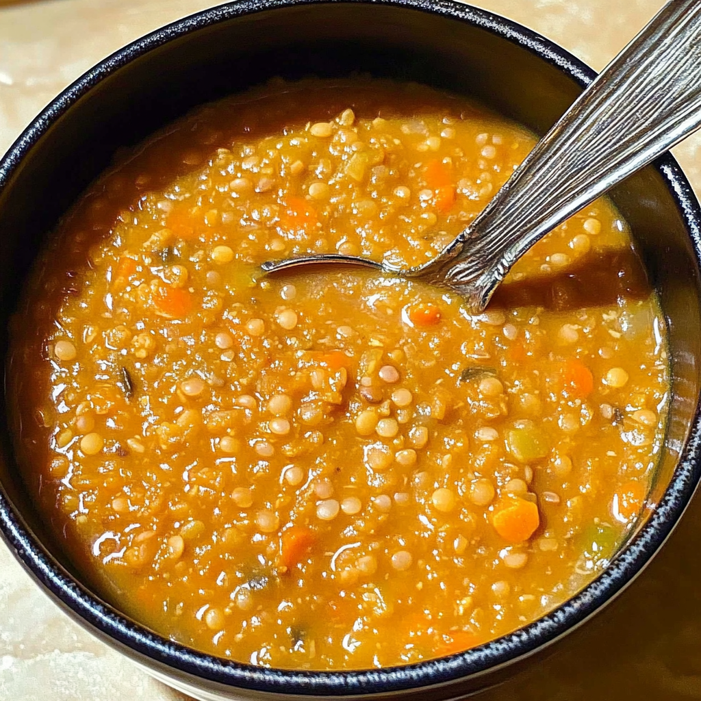 Easy Red Lentil Soup Recipe