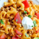 Instant Pot Taco Pasta | JustWorthi