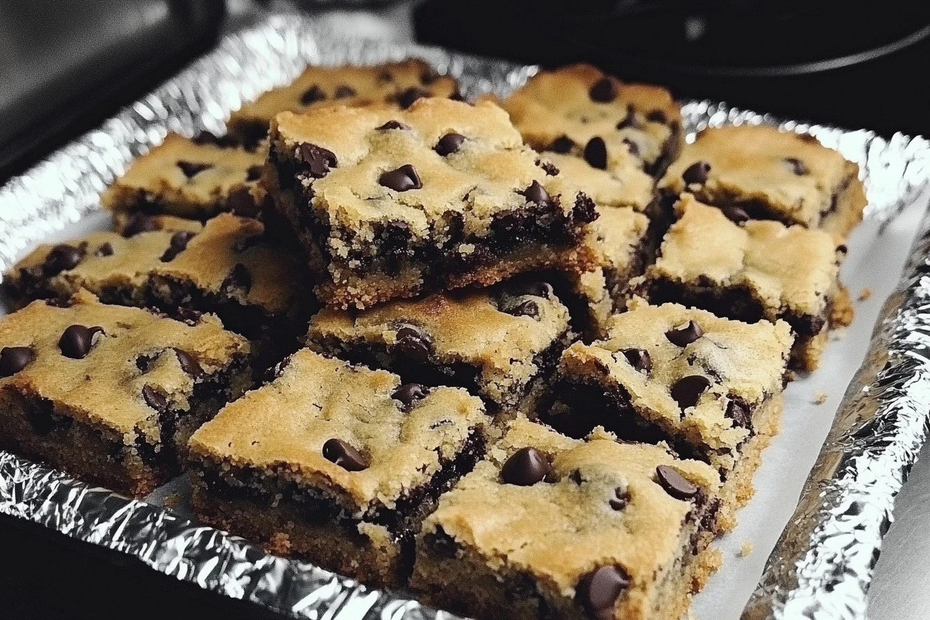 Lazy Chocolate Chip Cookie Bars