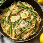 Lemon Asparagus Pasta (30-Minutes)