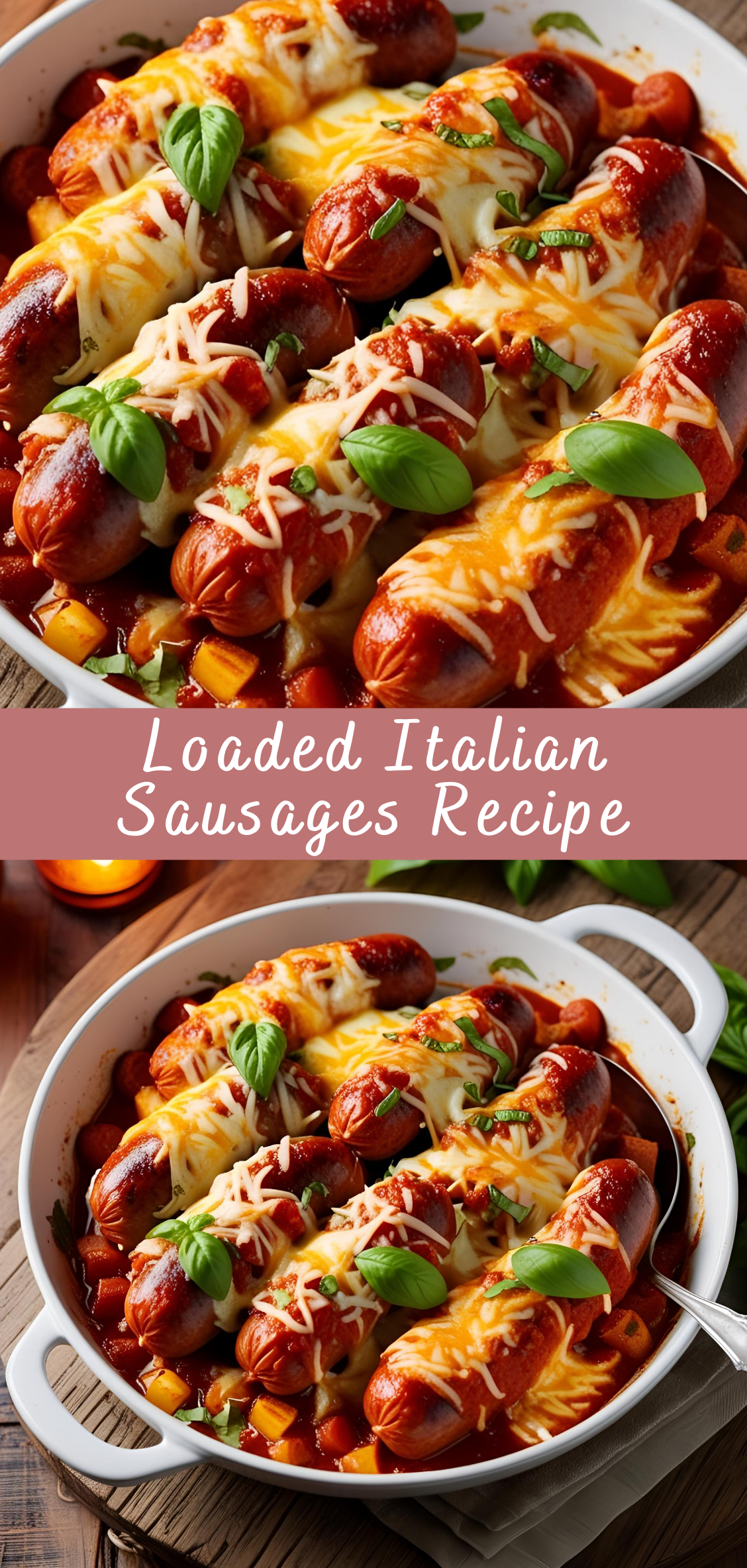 Loaded Italian Sausages Recipe | Cheff Recipes