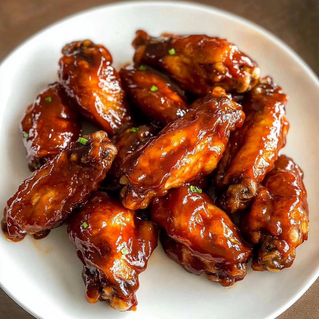 Oven Baked BBQ Chicken Wings