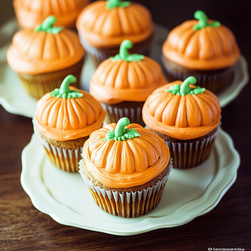 Pumpkin Cupcakes - Clara quick dinners