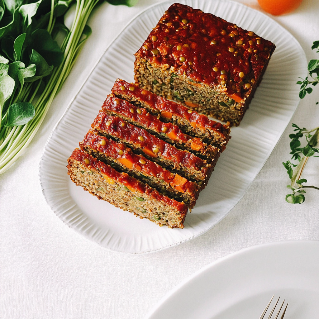 The Ultimate Vegetable Lentil Loaf