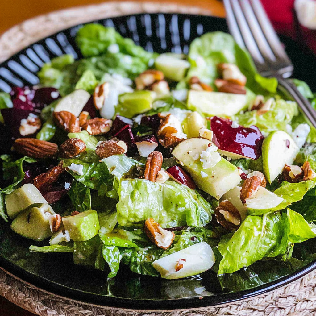 Winter Salad with Homemade Vinaigrette